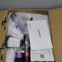 Cordless Vacuum Cleaner, 650W 55KPA 70 Mins Vacuum Cleaners for Home, Self-Standing Cordless Vacuum with Charging Dock Station, LED Display, Upgraded Anti-Tangle Stick Vacuum for Pet Hair/Carpet/Floor (Purple)
