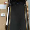 Walking Pad Treadmill, BestGod Incline Under Desk Treadmill 330lbs Capacity, 2.5HP Portable Treadmills for Home, Compact Treadmills Mini Walking Pad, Running Machine with Remote Control (Black)