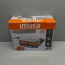 IMUSA Stainless Steel Panini Press Electric with Adjustable Temperature Settings and Nonstick Plates, 1200W (12 x 10 inches (Pack of 1))