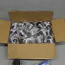 Juice Bottles with Caps15Pcs 8oz, Plastic Bottles with Caps, Clear Reusable Water Bottle, Juice Containers - with 15Pcs Labels & Bottle Brush