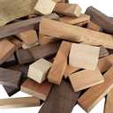 Wooden Pieces Lot Different Sizes