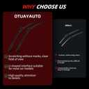 OTUAYAUTO Premium Windshield Wiper Blades - Replacement BMW 320i 2013-2018,328i 2010-2016,335i 2010-2015,M3 2015-2018,Audi A3/A3 Quattro 2006-2013 Pinch Tab Front Window Wipers - 24"+19" (Pack of 2)