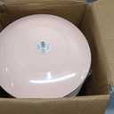 Curve Dinnerware Plates Pink Combo - Case of 128 (4 packs x 32)