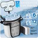 Cold Therapy Machine, Programmable Ice Machine for Shoulder After Surgery, Portable Shoulder Replacement Recovery System, Cryotherapy Pain Relief w/Compression Pad, Shoulder Pad+Machine