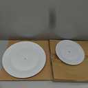 Klikel 3 Tiered Serving Stand -silver Serving Tray For Parties - Round Platter For Cupcakes Fruits Dessert or Tea - Cake Pop Stand And Buffet Server