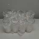 36 Pcs Cylinder Vases Set for Centerpieces 3.4''Diameter 6/8/ 10 Inch Tall Clear Glass Vase Hurricane Floating Candle Holder for Wedding Table Decoration