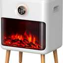 FEPPO Towel Warmer, Large Capacity Luxury Towel Warmers for Bathroom with HearthGlow Display, Rotary Timer Control & LED Countdown, Fits 2 Large Towels, Bathrobes, Blankets, Pajamas (White)