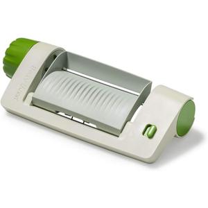 Betty Bossi Veggie Sheet Slicer, Green, Plastic, Fruit and Vegetable Cutter