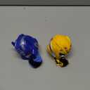 Vvinca Transform Toys Walkie Talkies for Kids 2 Pack - Toys 3-12 Year Old Boy Birthday Gift for Kids, Robots Walkie Talkies Adjustable Strap Voice-Changing Clear Sound Camping Outdoor Games (02 Yellow + Blue)