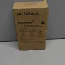 Hrensaw Small Weatherproof Electrical Connection Box(Inner 5.5 x 3 x 2.2inch),Outdoor Electrical Box,Waterproof Extension Cord Covers for Plug, Extension Cables, Holiday Lights,Black