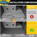 Rear Cargo Mat for 2022-2025 Chevy Tahoe/GMC Yukon Trunk Liner All Weather Protector Trunk Mat for 2022 2023 2024 2025 Chevrolet Tahoe/GMC Yukon Accessories