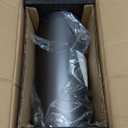 ABRAMTEK 100W Bluetooth Speaker, E600 High Power Wireless Speaker with Super Bass Subwoofer and 360 Sound for Home Office Party Outdoor (Grey) (Black Mesh)