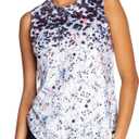 PJ Salvage Women's Loungewear Paint Splash Tank (Green), XS
