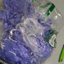 LEBENGURU Purple Stretch Chair Sashes 50pcs with Buckle Slider