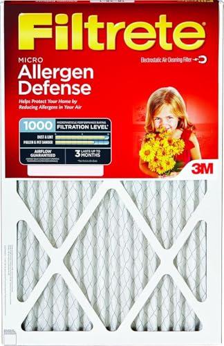 Reduction Filter Electrostatic, Micro Allergen Pleated 1 Pack