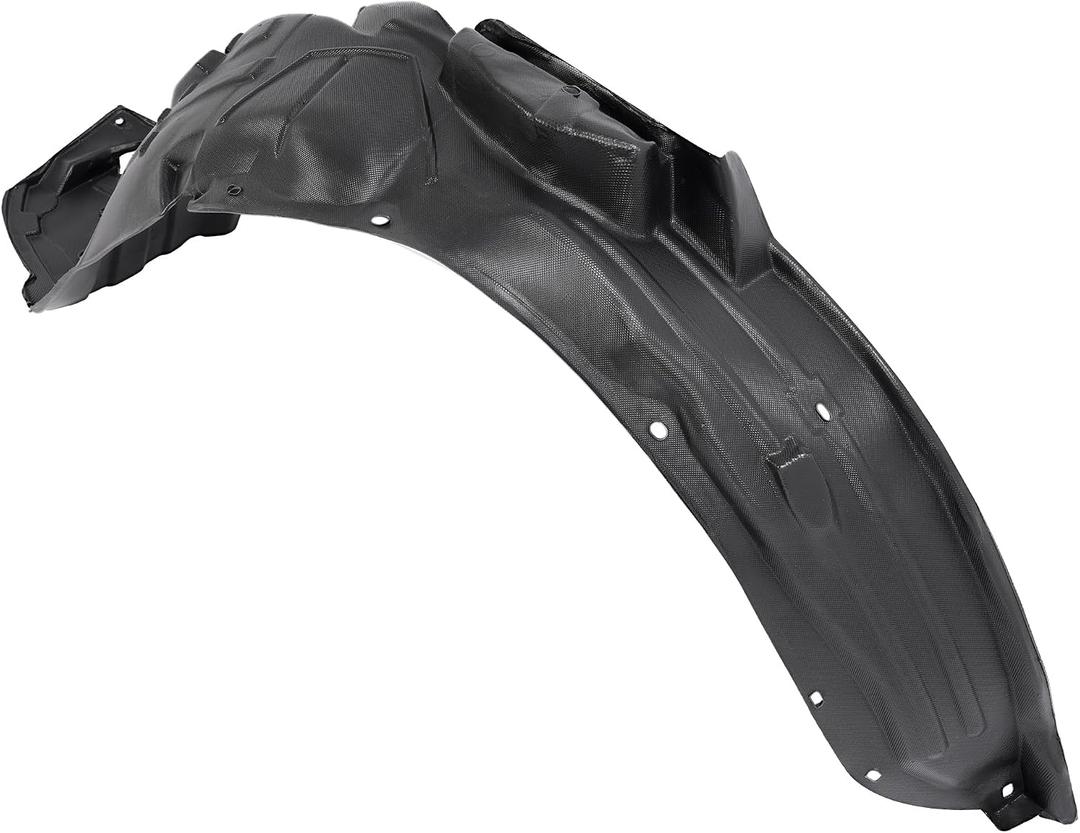 ALMULOO Left Inner Fender Compatible with 2007-2008 Honda Fit w/Manual Transmission Front Wheel Liner Splash Shields Guard Liner Panel Replacement for HO1250111 74151SLNA10 Driver Side