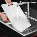 Katuchef Titanium Cutting Board,2026 New 100% Pure Titanium Cutting Boards for Kitchen,Titan Cut Pro Non toxic Doubld-Side Durable Chopping Boards, Easy to Clean and Store(2PC-L:15.35 * 11.02)