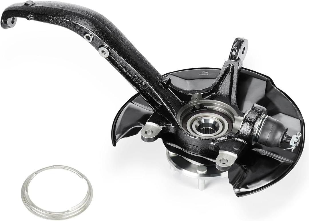 Front Right Steering Knuckle & Wheel Bearing Hub Assembly for Honda Accord 2008-2012, Acura TSX 2009-2014, 698-446 698446 LK052, Passenger Side