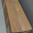 DEWEL Drawing Tube Blueprint Case Telescoping Art Tube Expands from 30to 52, Large Plastic Black Fishing Rods Storage Tube Waterproof and Light Resistant Poster Tube with Strap (XL Size)