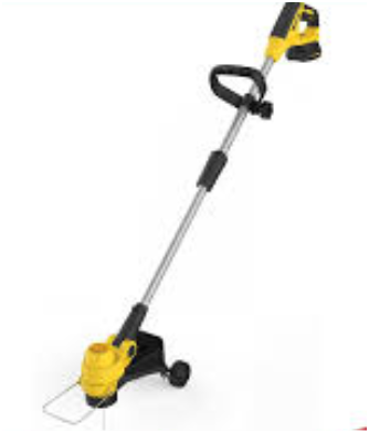 20V Cordless String Trimmer, 2.0Ah Battery Powered with Fast Charger, 12'' Grass Cutter with Auto Line Feed, 3-in-1 Electric Lawn Mower Grass Trimmer & Edger Lawn Tool with 8 Lines for Yard, Garden