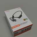 Bone Conduction Headphones - Bluetooth 6.0 Open Ear Headphones, Comfort Fit Wireless Headphones with Mic, 10hrs Playtime, IPX6 Sweatproof, Lightweight,Premium Loud Sound for Running,Sport,Travel (Black)