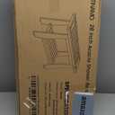 Tinamo 28" Shower Benches for Inside Shower - 400Lbs Capacity - Wooden Shower Stool Waterproof for Shaving Legs - Bench Seat with Storage Towel Shelf for Bathroom - Chair Spa Bath Nail Shave (Acacia)