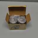 House Again 2 Pack Tea Infuser, Extra Fine Mesh Tea Infusers for Loose Tea, 18/8 Stainless Steel Tea Strainer with Extended Chain Hook, Tea Steeper for Brew Tea, Spices & Seasonings