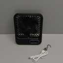 Cruise Fan Cabin Approved - Magnetic Hook Included To Hang On Walls - Portable USB Rechargeable & Plug-In, Timer Function & 5-Speed Adjustable, White Noise, Long Battery Life, Perfect for 2025 Cruises