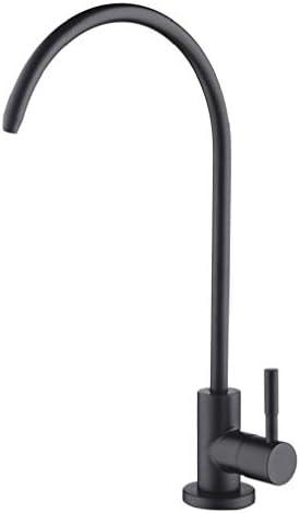 Apaix Drinking Water Faucet Matte Black, Kitchen Water Purifier Faucet for Non-Air Gap Reverse Osmosis Water Filtration System