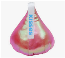 Hershey Kiss Plush Red 8IN