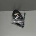 ATHMILE House Slippers for Women Men Indoor Barefoot Slippers Socks Furry Slip on House Shoes Cozy Comfy for Home Bedroom Travel Yoga (9-10 Women/8-9 Men, Black)