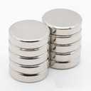10pcs 20x5 mm Magnetic Rare Earth Magnets 20mmx5mm disc Magnet 20x5mm Magnet 20 * 5mm Refrigerator Magnets, Fridge, Office, Whiteboard Magnets for Crafts,Office, Kitchen