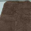 OLANLY Dog Door Mat for Muddy Paws 24x16, Absorbs Moisture and Dirt, Absorbent Non-Slip Washable Doormat, Quick Dry Chenille Mud Mat for Dogs, Entry Indoor Entryway Carpet for Inside Floor, Brown