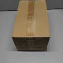 Toovip 100 Pack 8x4.75x10 Inch Medium Plain Brown Kraft Paper Bags with Handles Bulk, Gift Wrap Bags for Favors Grocery Retail Party Birthday Shopping Business Goody Craft Merchandise Take Out Sacks