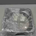 Square Base Pipe Connection Flange Metal Square to Round Interface Straight Pipe Flange for Heating Cooling Ventilation System 8 inch (7.80inch)