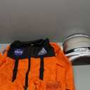 Spooktacular Creations Astronaut Costume with Helmet, Space Suit for Toddler, Kids Astronaut Halloween Costume for Cosplay (Large (10-12 yrs), Orange)