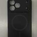 Miracase Magnetic for iPhone 17 Pro Max Case, Compatible with MagSafe, Integrated Silicone Camera Control Cover, 3.0mm Thicken Shockproof Drop Protection Phone Case for 17 ProMax, Black