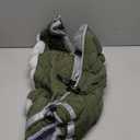 Lelepet Dog Coat Warm Dog Winter Coat Waterproof Dogs Jacket with Harness Built in Reflective Pet Fleece Vest Zip-Up Cold Weather Coats for Large Dogs Turtleneck Windproof Coats Pitbull Army Green 2XL