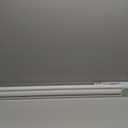 AOSKY Cordless Zebra Blinds for Windows Pull Down Roller Window Shades Dual Layer Light Filtering Privacy for Day and Night, Free-Stop Door Shades for Home Easy to Install (36" W X 72" H, White)