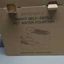 Cat Water Fountain - 3000ml Automatic Pet Drinking Fountain for Cats and Dogs, Ultra Quiet Pump, Water Level Window, No Filter Needed