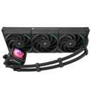 Thermalright Elite Vision 360 ARGB BLACK AIO CPU Liquid Cooler,IPS LCD Screen with 320*320 Resolution,for AM4/AM5/Intel LGA1700/1851,2.73 inchMagnet-Absorbent LCD Screen for Images,Black PC Cooling