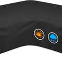 Zettum Outdoor V-Shaped Sectional Cover - 600D Patio Sectional Sofa Cover, Waterproof & Heavy Duty Patio Furniture Covers for Outdoor Sectional Sofa and Couch, 82x82 Inch Wide