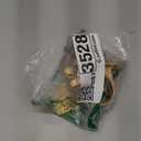 4 Pieces Self Adhesive Curtain Rod Bracket Universal Plastic Curtain Rod Holders, No Drill Curtain Rod Brackets Curtain Rod Hooks for Bathroom, Bedroom, Livingroom, Kitchen (Gold)