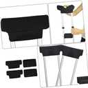 Beaupretty Crutch Pads for Elders 2 Pairs of Supple Crutch Cushion Handle Pads Comfortable Arm Support for Underarm Protection Machine Washable