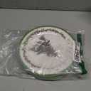 LOYIM 6 Pcs Christmas Melamine Plates Dinner Salad Plates Xmas Tree Dinnerware Xmas Wreath Dishes Holiday Tableware for Dessert Salad Appetizer Birthday Party(Christmas Tree,10 Inches)