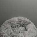 Cat Beds for Indoor Cats - Cat Bed Washable 20/24 inches, Dog Beds for Small Medium Dogs, Anti Anxiety Round Fluffy Plush Faux Fur Pet Bed, Thick Bottom (Light Grey, Medium)