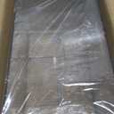 Clear Plastic Storage Bin with Lid, Organizer for Pantry, Office, Bathroom, Kitchen, Snack, Tea Bag, Coffee Container (Large)