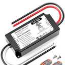 24V Dimmable LED Driver 60W, UL Listed DC 24V Triac ELV/MLV LED Dimmable Power Supply Compatible with Lutron & Leviton Switches 60 Watt LEDs Transformer 24 Volt for Strip Cabinets Light