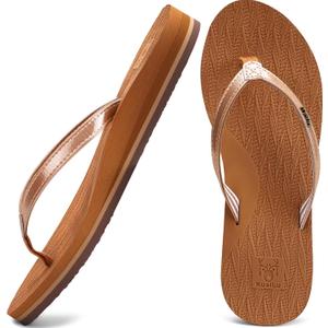 KuaiLu Womens Fashion Flip Flops Ladies Summer Beach Yoga Mat Thong Sandals