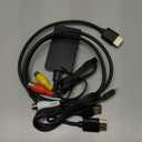 Tengchi RCA to HDMI Converter, Composite to HDMI Adapter Support 1080P PAL/NTSC Compatible with PS one, PS2, PS3, STB, Xbox, VHS, VCR, Blue-Ray DVD Players